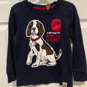 Carhartt Born to Hunt long sleeve t-shirt 4t